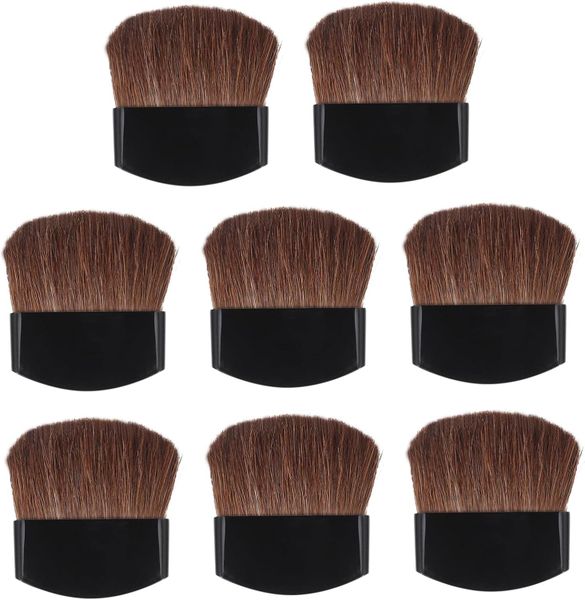 8Pcs Watercolor Oil Paintbrushes Wooden Handle Small Paint Brushes Includes