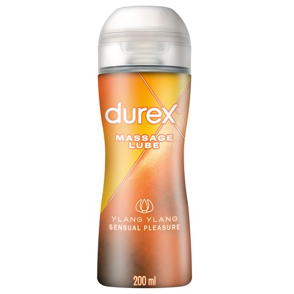 Durex Play 200ml, 2-in-1 Sensual Massage &amp; Lubricant Gel, Ylang Ylang
