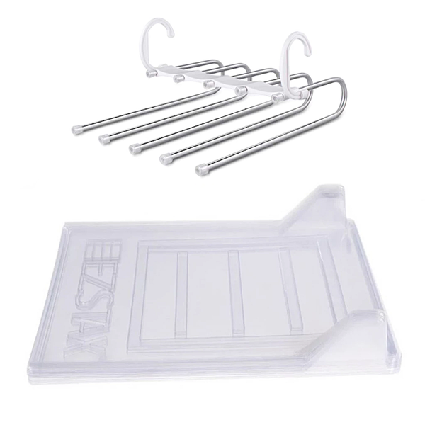 T-Shirt Organiser and Folding Trouser Rack