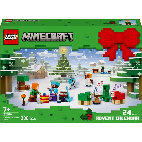 LEGO® Minecraft® Advent Calendar 2025, Christmas Gamer Gifts for Kids 21280 Image