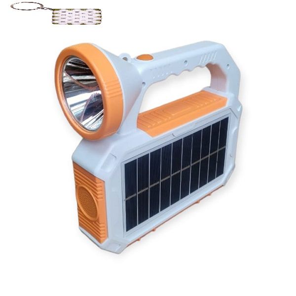 Solar Powered Emergency Light Torch 51LED With 4200Mah Battery+Key holder
