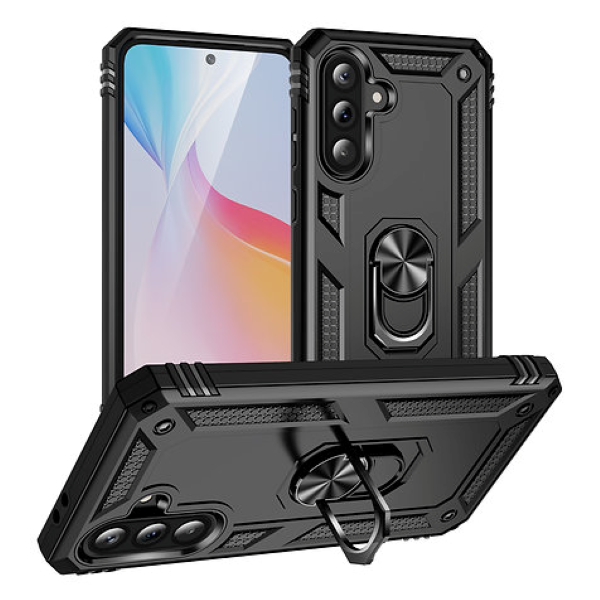 Tuff-Luv - Rugged Case Compatible with Galaxy A37 5G - Black
