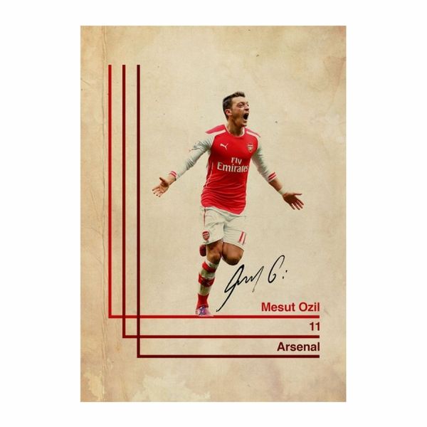 Mesut Ozil Arsenal Poster - A1