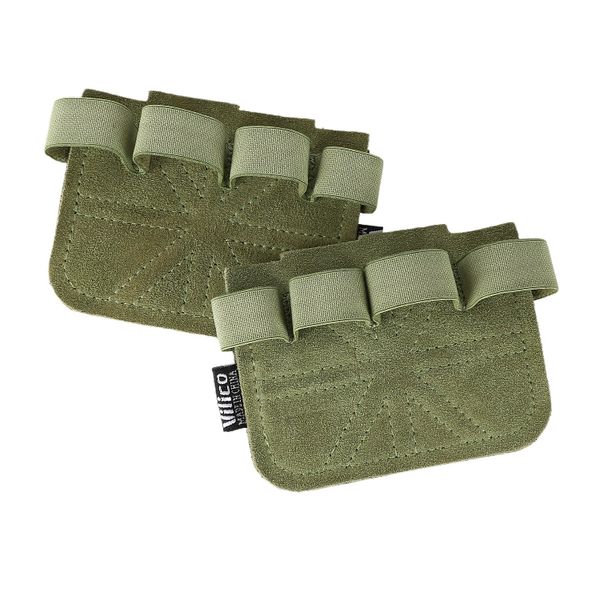 Leather Weight Lifting Training Gloves Palm Protection