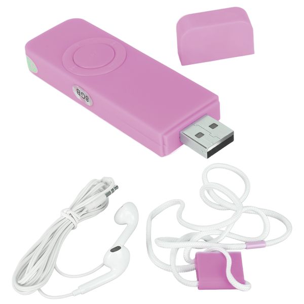MP3 Player 8GB Memory 64GB Support OTG HiFi Lossless Sound Portable Pink