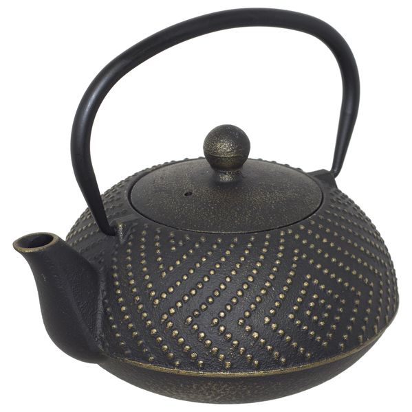 Qian Black Cast Iron Teapot 900ml