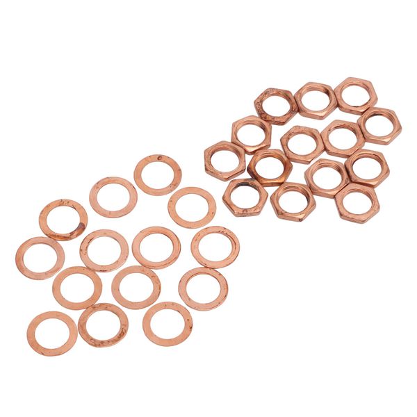 Red Copper Nut Washer Kit for Guitar Bass M9