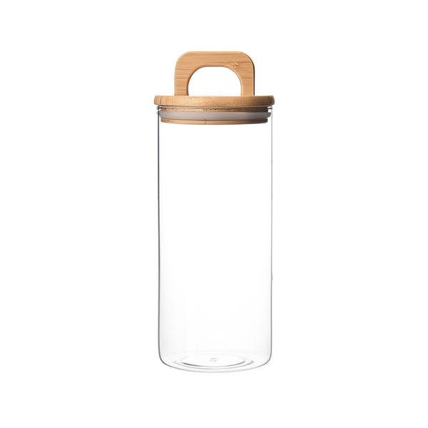 Glass Storage Jar 1800ml - Transparent