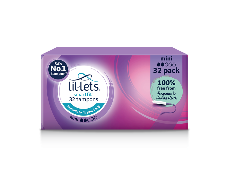 Lil-Lets Non-Applicator Mini Tampons 32s