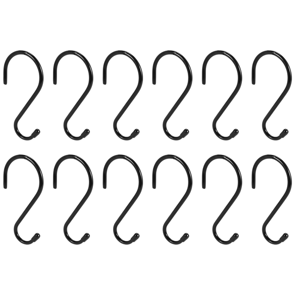 12 Pack 6 Inch Large Heavy Duty S Hooks Steel Metal Hooks for Hanging