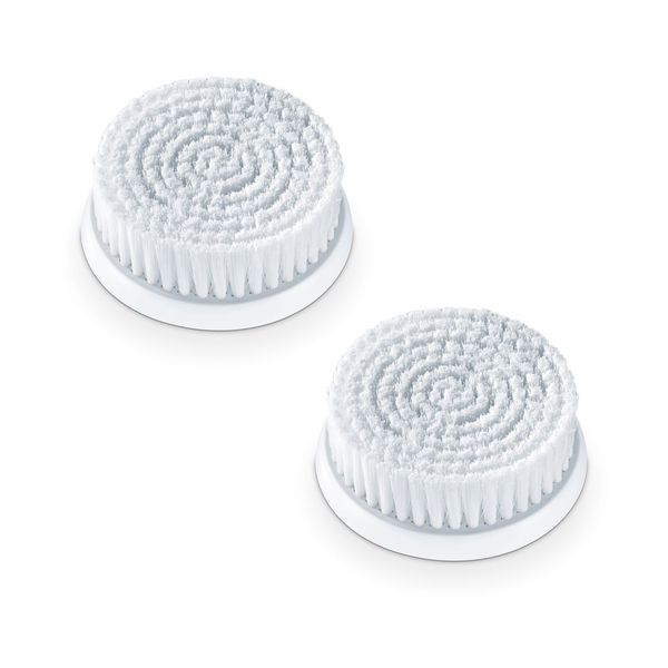 Beurer Replacement Brushes for FC 65 &amp; FC 96 Facial Cleansers - Pack of 2