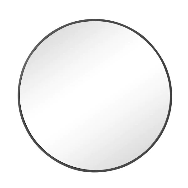Frame Round Glass Mirror - 600mm