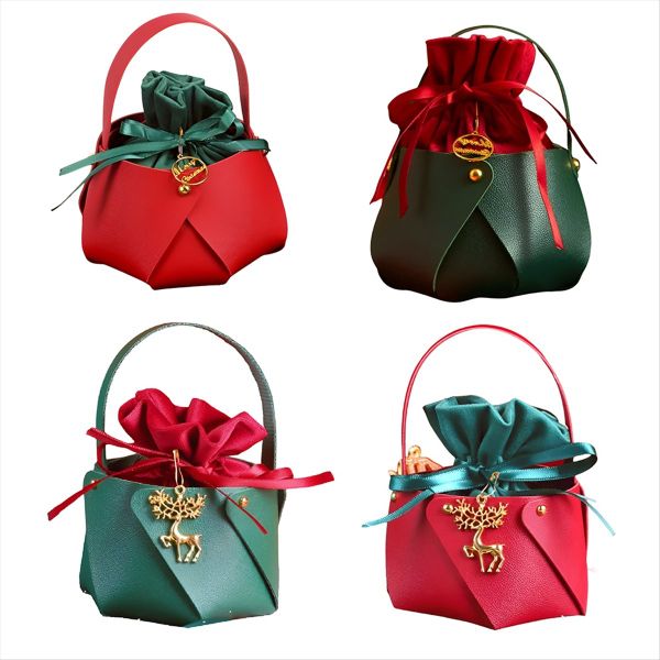 Christmas Tree Home Furnishing Desktop Decoration New Year Gift Bag