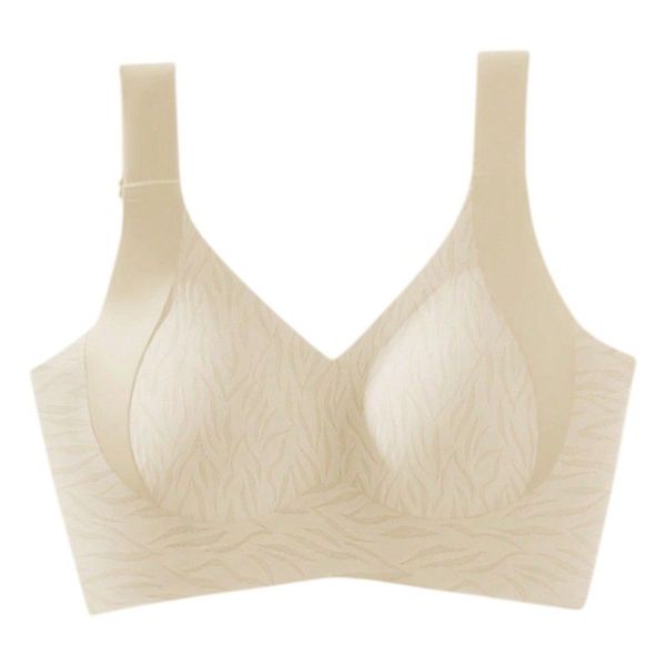 Bust Minimizing and Anti-Sagging Adjustable Ladies Bra - Beige