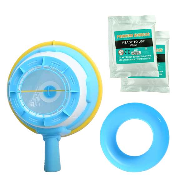 i-Play Vortex Bubble Blaster | Bubble Shooting Toy with free solution
