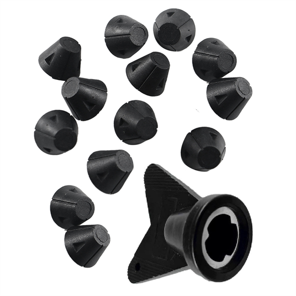 12 PCS Replacement Spikes For 5MM Threaded 16mm