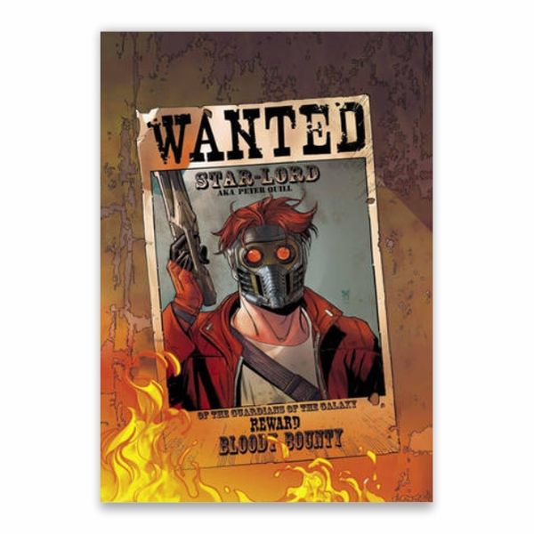 Wanted Star Lord Poster - A1