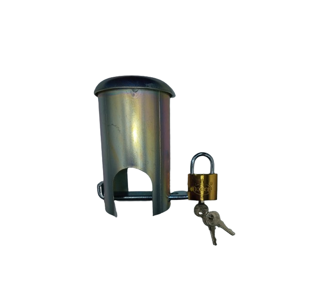 GuardTap Secure - Tap Cover with Brass Padlock for Indoor and Outdoor Taps