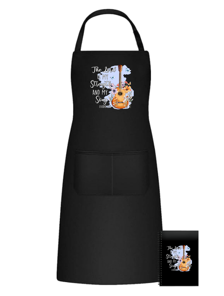 The Lord Is My Strength Fun Kitchen Braai Apron Christmas Birthday Gift 506