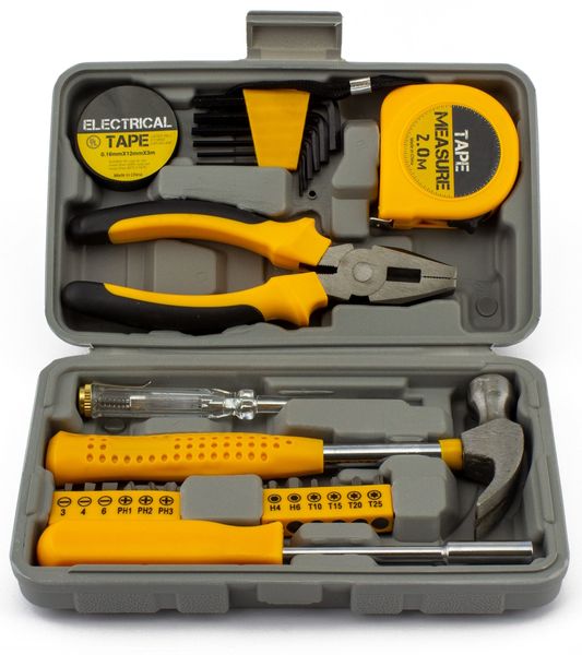 Furst Tools 24 Piece Basic Household Tool Kit