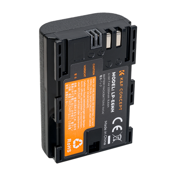K&amp;F LP-E6NH Camera Battery for Canon Cameras | KF28.0021V2