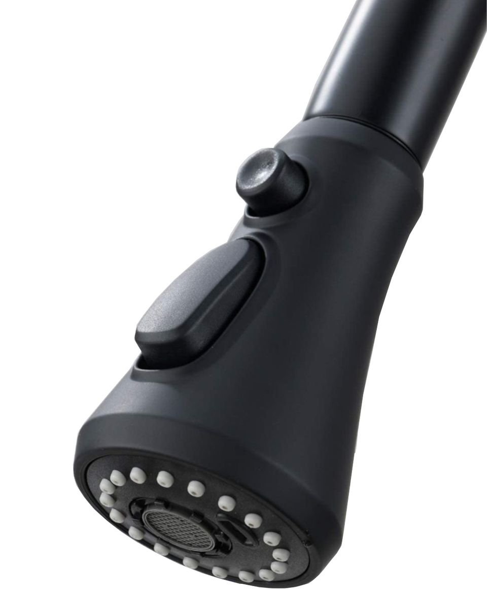 Olive Tree - Kitchen Tap Faucet Head Water Saving Aquablade Nozzle 17 BLack