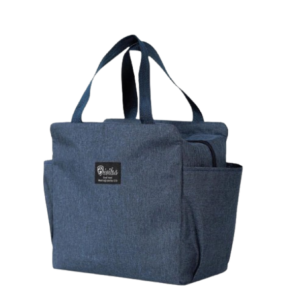 Blue Rectangular Lunch Box