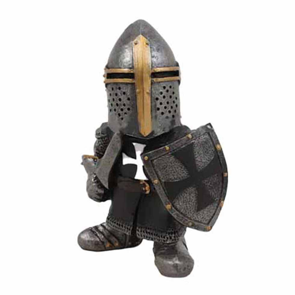Exquisite Knight Dwarf Guard Garden Decorations C