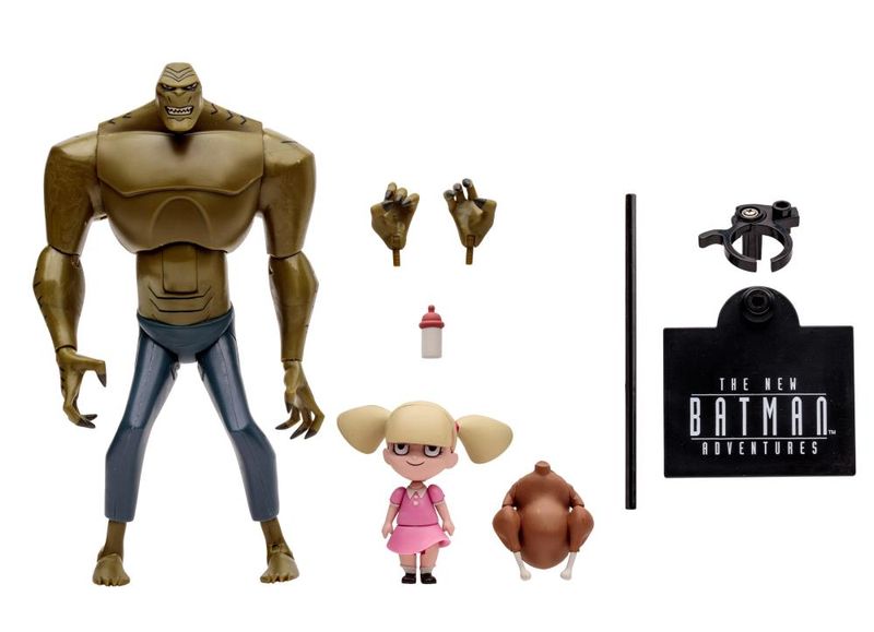 DC New Batman ADV 6-Inch WV1 Killer Croc with Baby Doll Figure