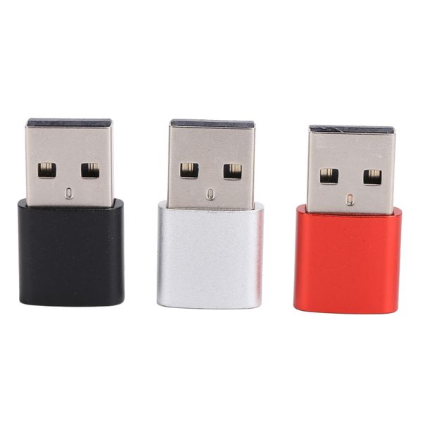 3 Pieces USB-C Adapters, Female to Male, Fast Charging