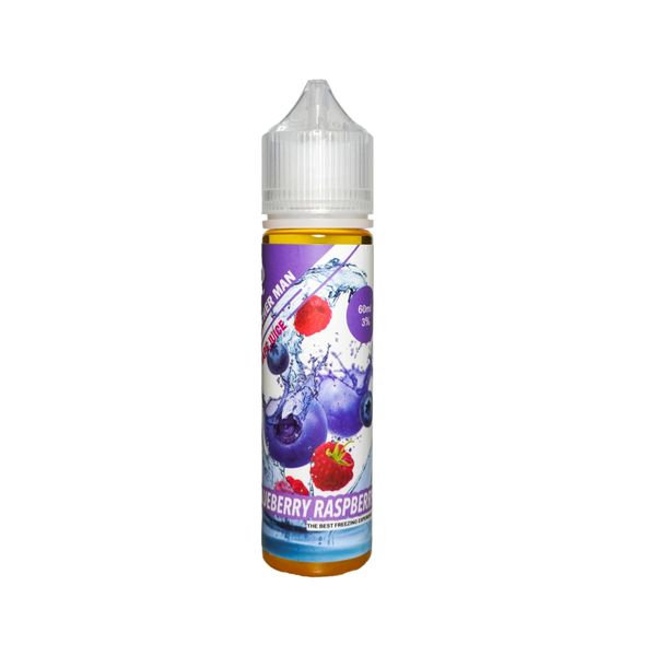 Richer Man Vape Juice - Blueberry Raspberry Flavour 3mg - 60ml
