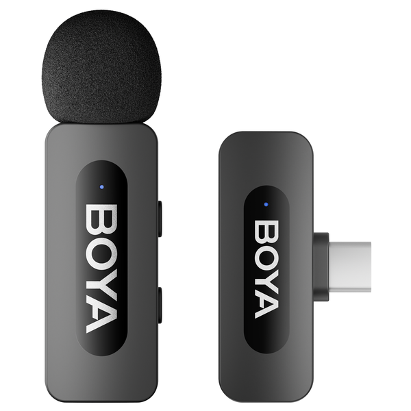 Boya BY-V10 V2.0 Ultra-Compact 2.4GHz Wireless Mic System for USB-C Devices