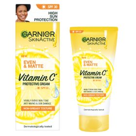 Garnier Even Matte Vitamin C Protection Day Cream Moisturizer Spf