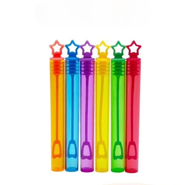 6 PCS Bubble Tubes Party Bag Fillers Fun Toy Bubble Tubes for Kids