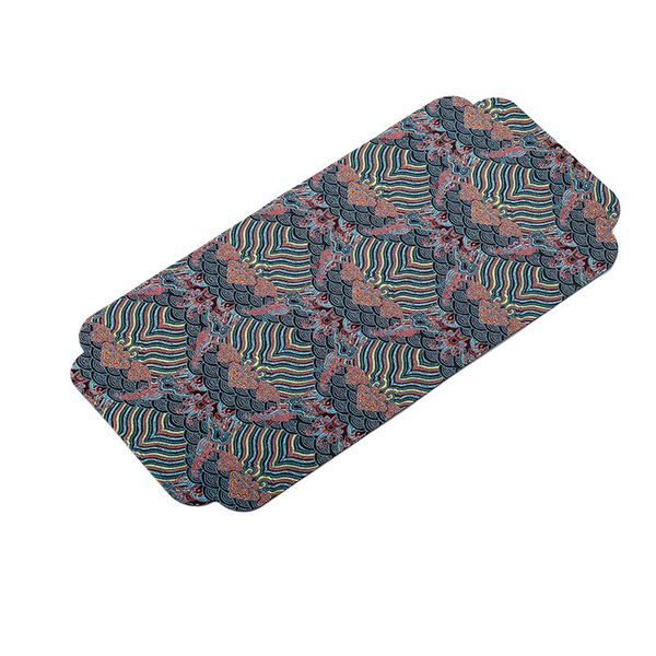 Double-Sided Brocade Tea Mat, Chinese Zen-Inspired AntiSlip Dry Brewing Mat