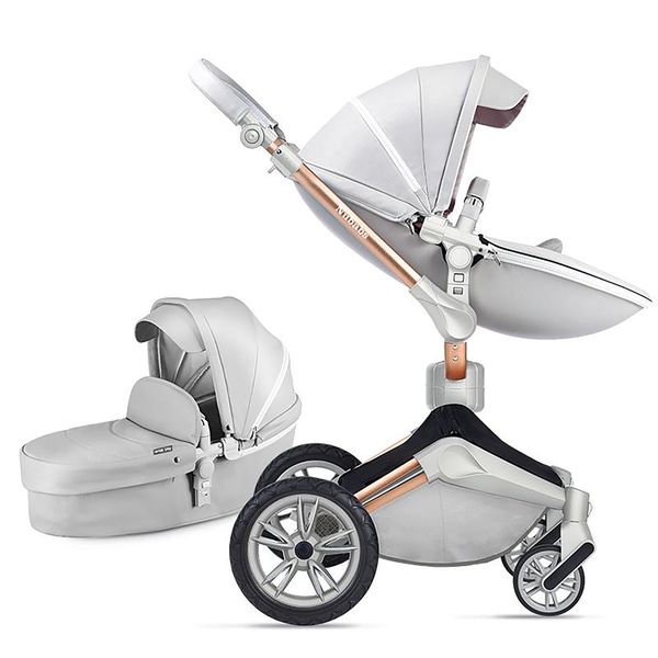 Nubabs Grey Hot Mom 2in1 Stroller