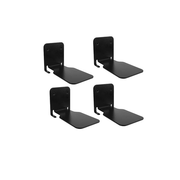 Set of 4 Invisible Floating Bookshelves, Wall Mounted Bookshelf