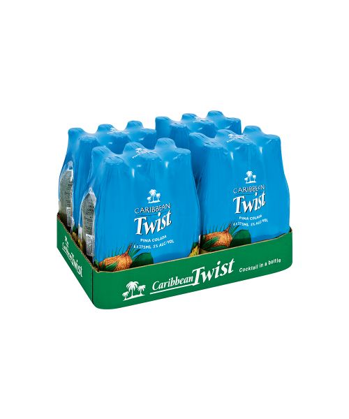 Caribbean Twist Pina Colada Nrb 24 x 275ml
