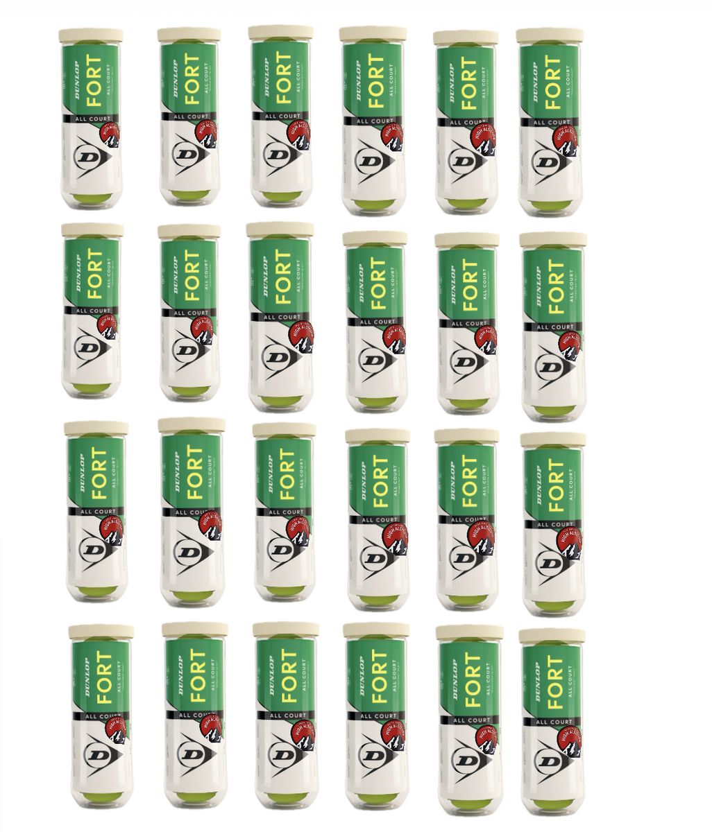 Dunlop Fort High Altitude Tennis Ball Case (24 Tins of 3 Balls)