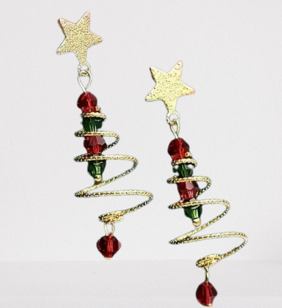 RODS-Dangling Christmas Themed Earings