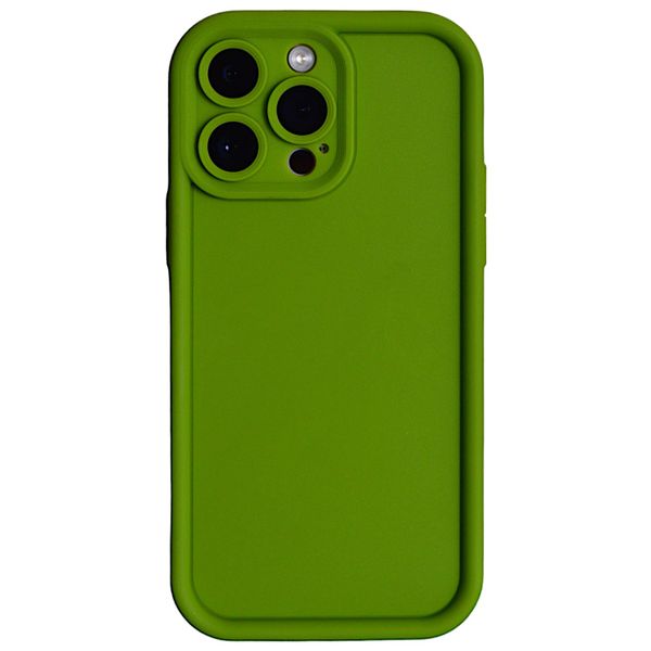 Green - Bubble Edge - Phone Case with Cam Pro - Iphone 15 Pro Max