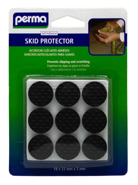 Perma Adhesive Skid Protector - 18 x (22mm x 3mm)