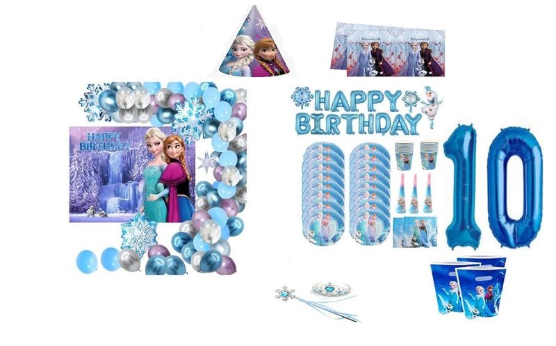 Frozen party box for a 10 year birthday