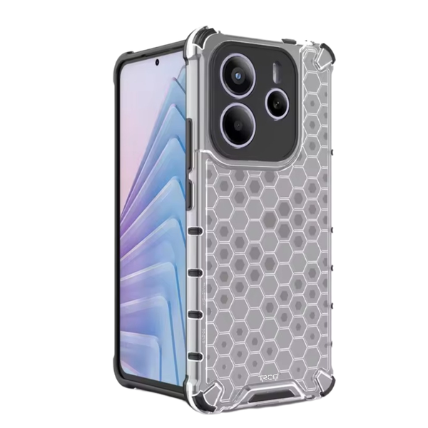 TRON Honeycomb Hybrid Protective Case Compatible with Redmi Note 14 5G