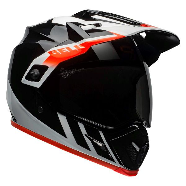 BELL - MX-9 Adventure MIPS DASH Motorcycle Helmet - Black/Red/White