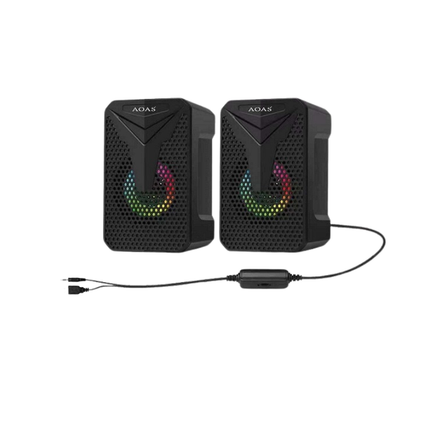 AOAS E-005 RGB Computer High Bass Speaker