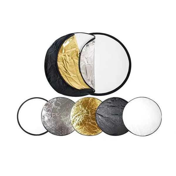 5-in-1 60cm Reflector - Silver/Gold/White/Black