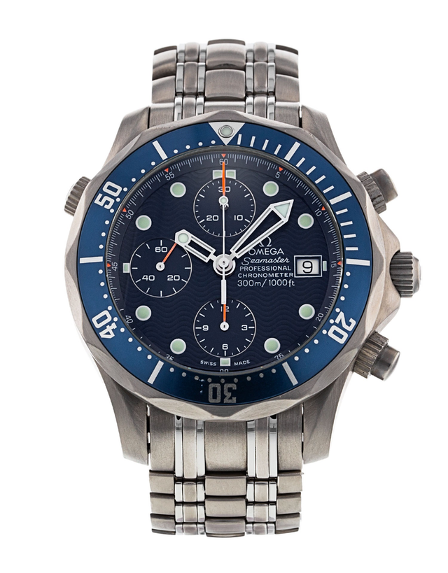 Omega Seamaster Chrono Diver Men's Watch PreOwned Buy Online in