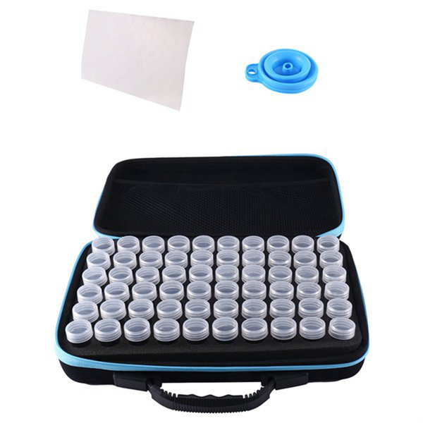 60Slots Seed Storage Organizer, with Bag&amp;Stickers(Seeds Not Included)