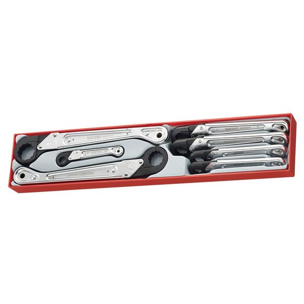 TengTools - Quick Wrench Set, 7 Pieces - TTXQRS07